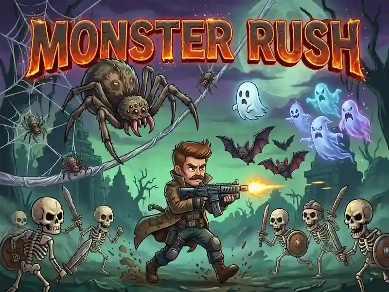 Spel Monster Man Rush aanlyn
