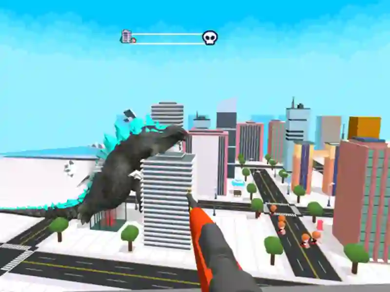 Spel Giant gesoek monster aanlyn