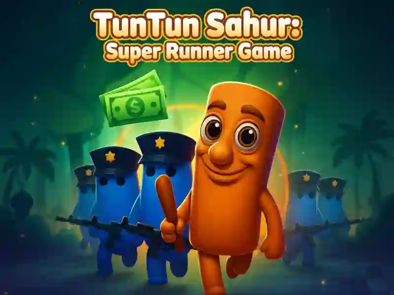 Spel TunTun Sahur: Super Runner Game aanlyn