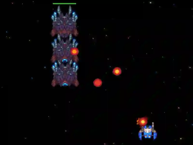 Spel Retro Space War aanlyn