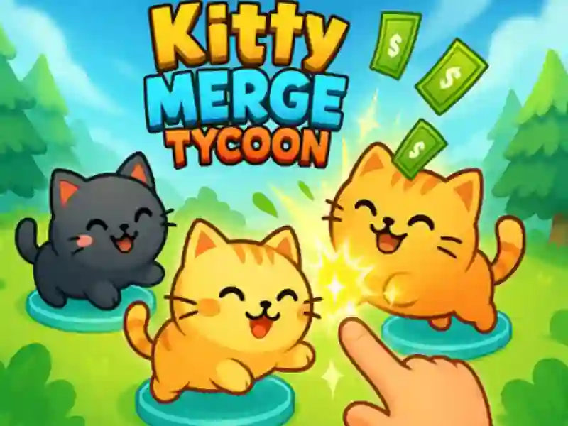 Spel Kitty Merge Tycoon aanlyn