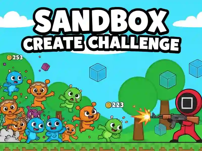 Spel Sandbox Skep uitdaging aanlyn