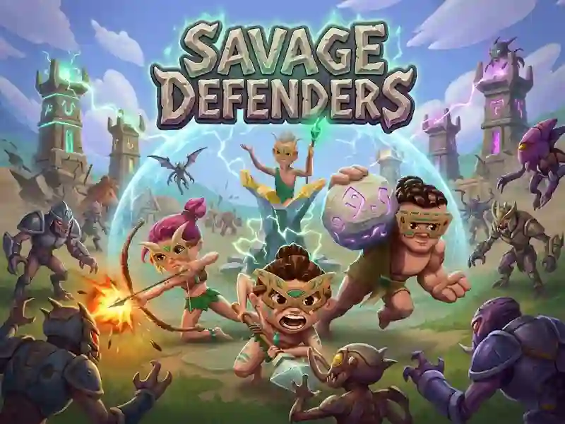 Spel Savage Defenders aanlyn