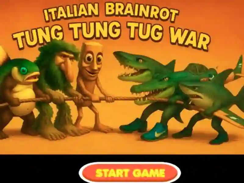 Spel Italiaanse Brainrot Tung Tung Tug War aanlyn