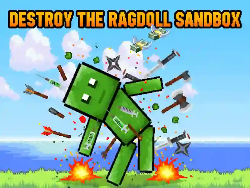 Spel Vernietig die Ragdoll Sandbox aanlyn