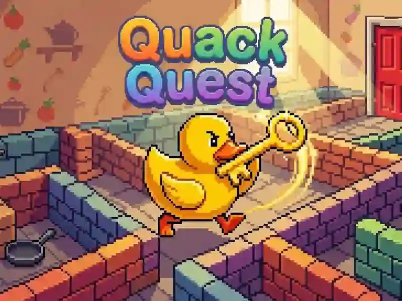 Spel Quack Quest aanlyn