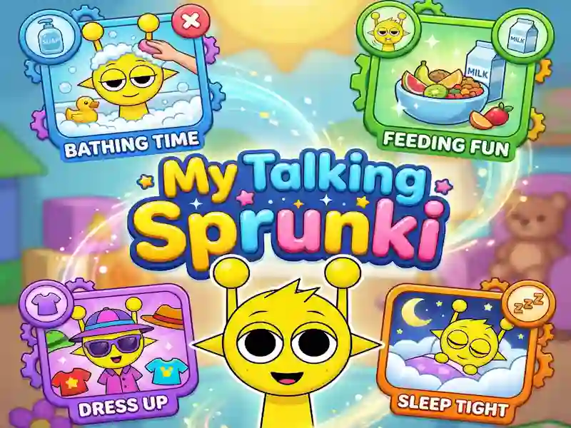 Spel My Talking Sprunki aanlyn
