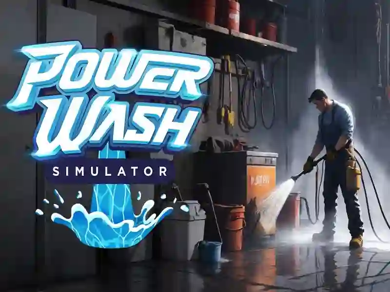 Spel Powerwash -simulator aanlyn