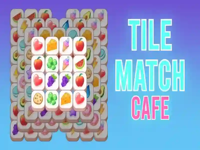 Spel Tile Match Cafe aanlyn