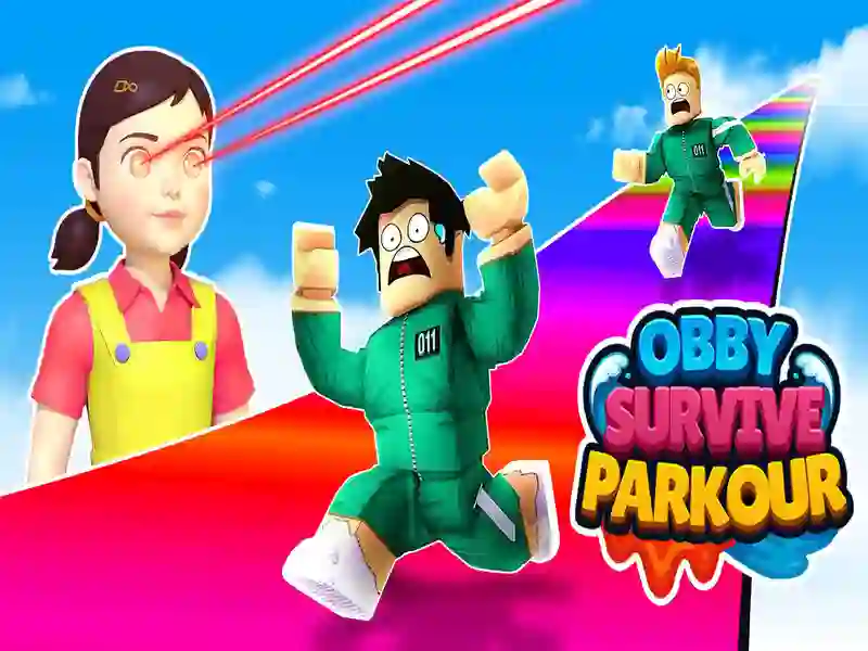 Spel Obby Survive Parkour aanlyn