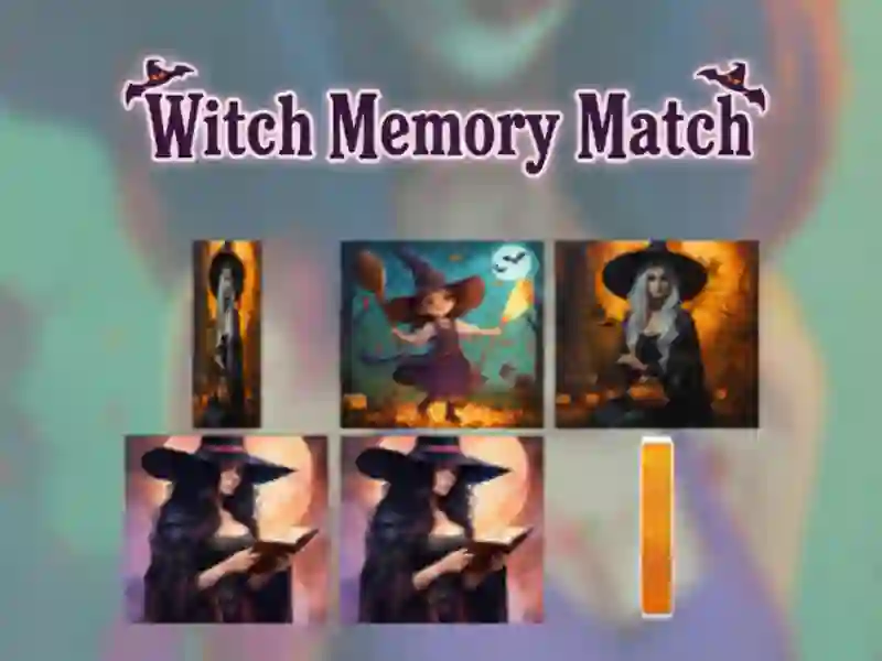 Spel Witch Memory Match aanlyn
