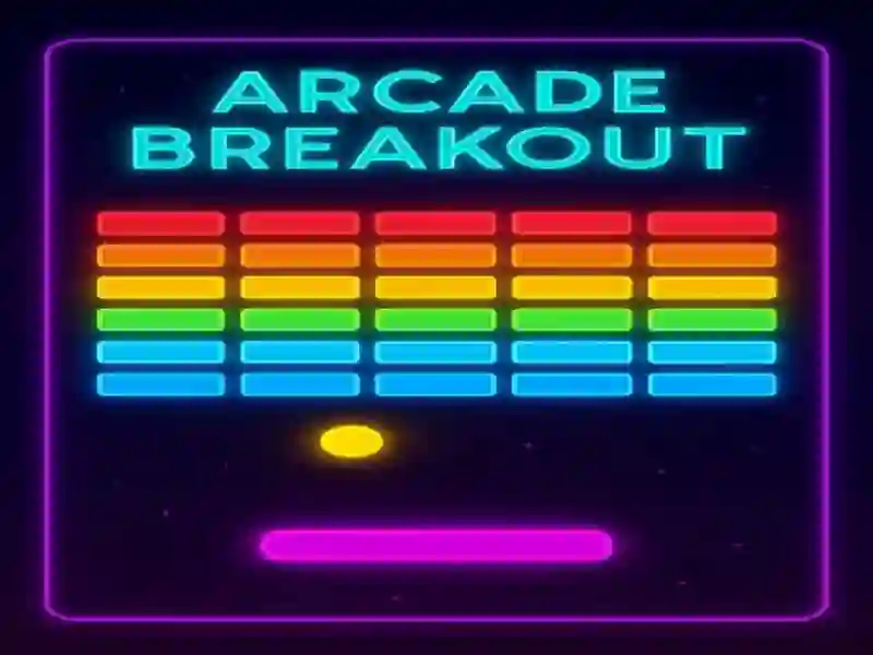 Spel Arcade Breakout aanlyn