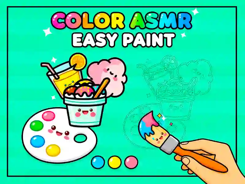 Spel Kleur Asmr Easy Paint aanlyn