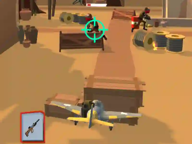 Spel Bombardino Crocodilo Brainrot Gunner aanlyn