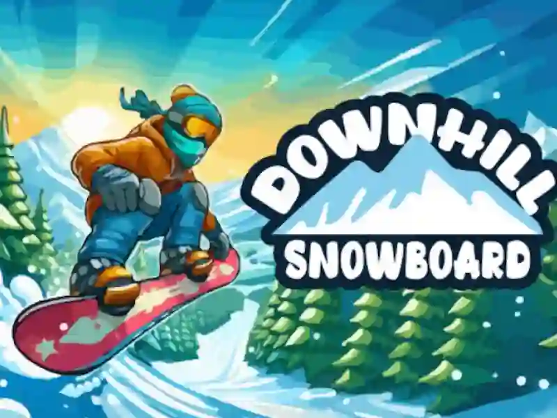 Spel Afdraande snowboard aanlyn