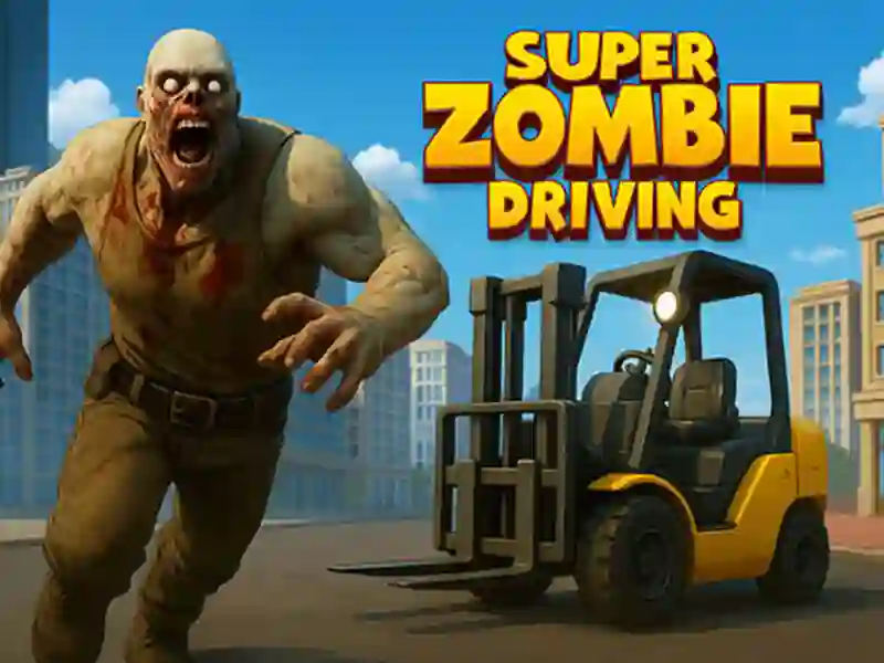 Spel Super zombiebestuur aanlyn