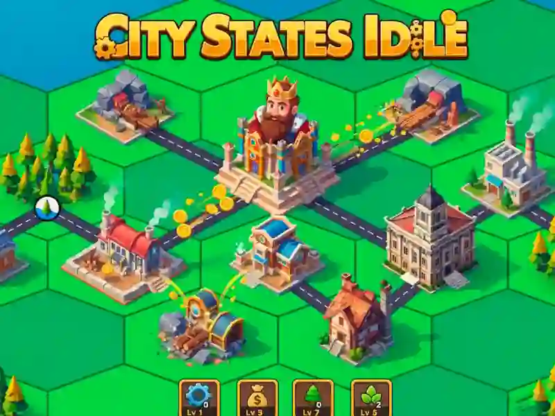 Spel Stadstate Idle aanlyn