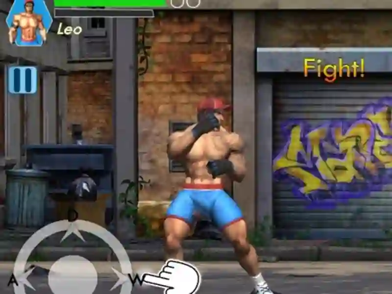 Spel Kung Fu Gym Fighting aanlyn
