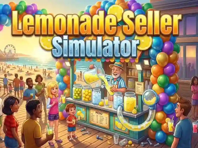 Spel Limonade-verkoper-simulator aanlyn