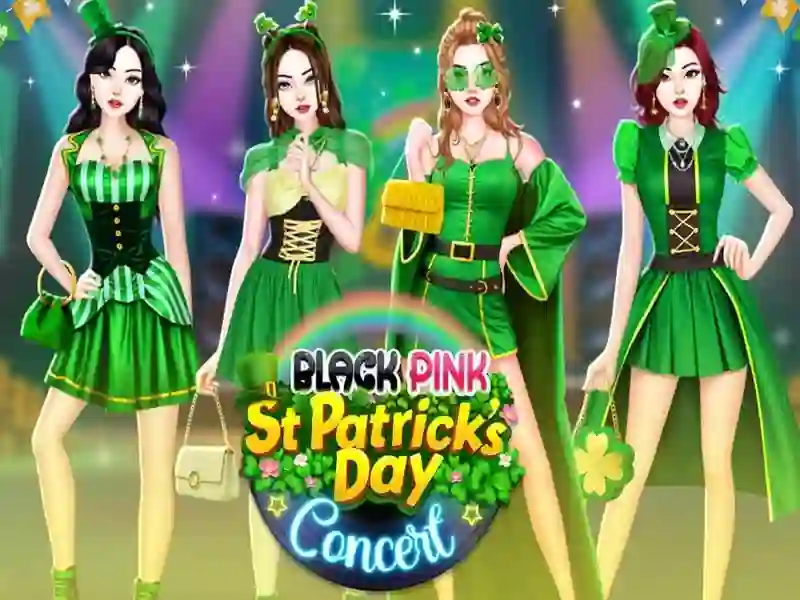 Spel Black Pink St. Patricks Day Concert aanlyn