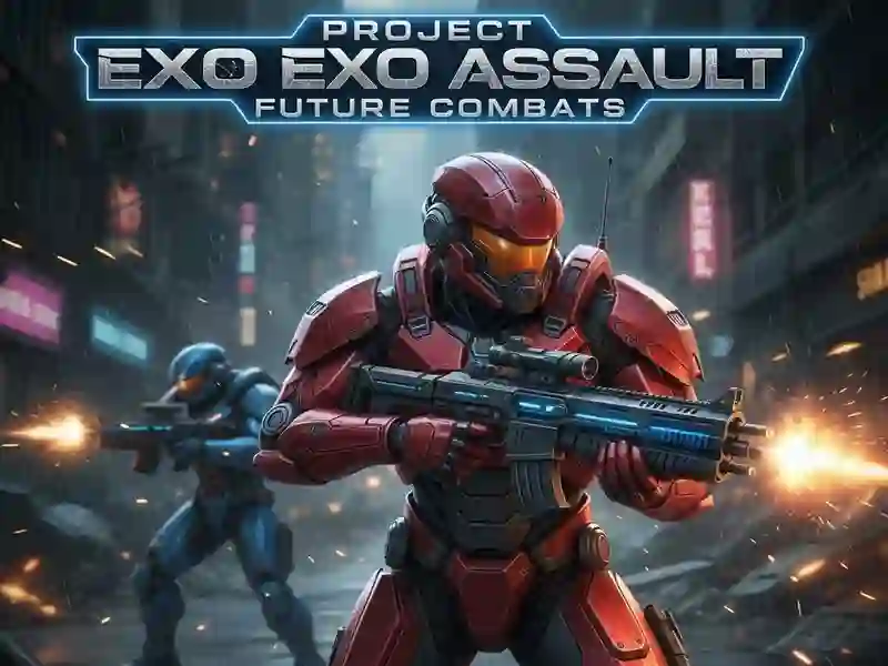 Spel Projek Exo Assault Future Combats aanlyn