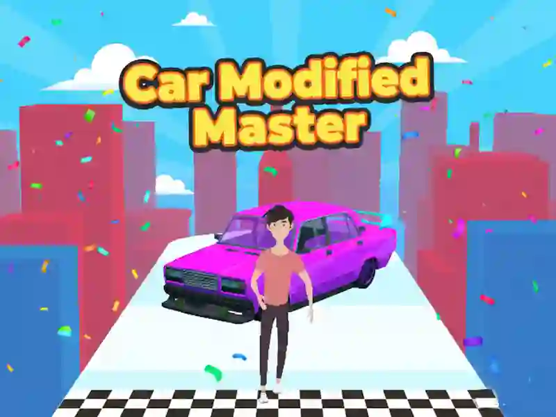 Spel Car Modified Master aanlyn