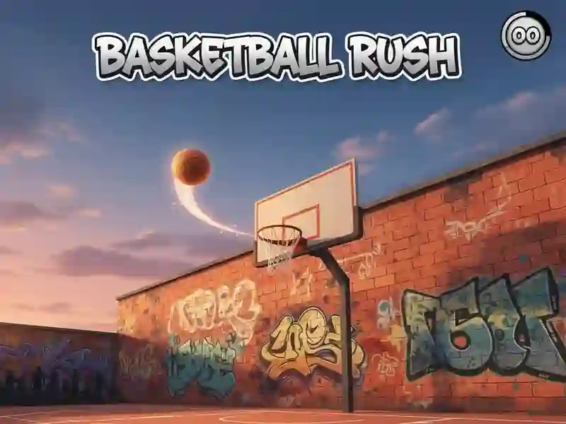 Spel Basketbal Rush aanlyn