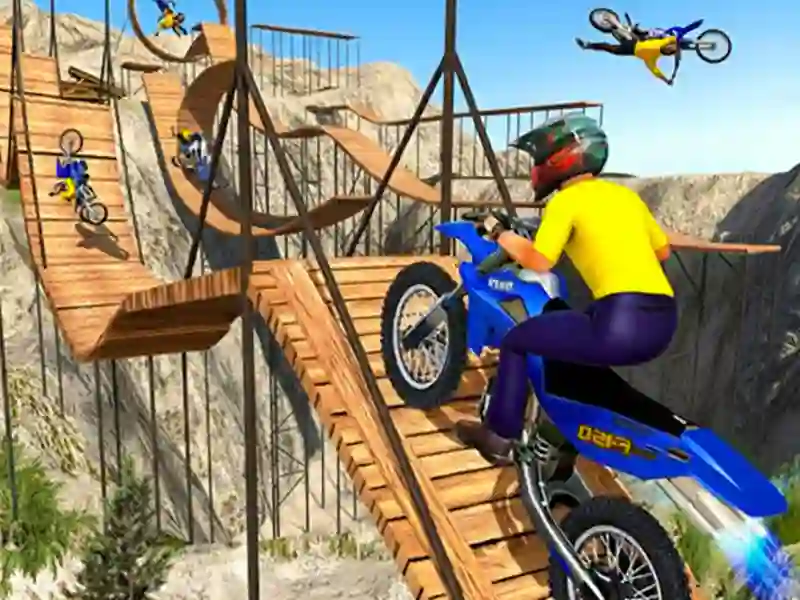 Spel Fietsstunt aanlyn Spel Fietsstunt aanlyn