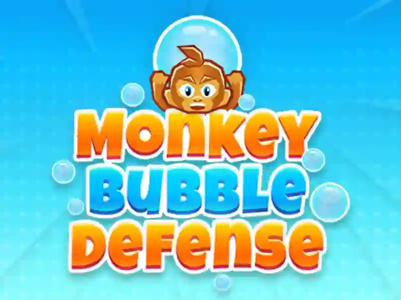 Spel Monkey Bubble Defence aanlyn