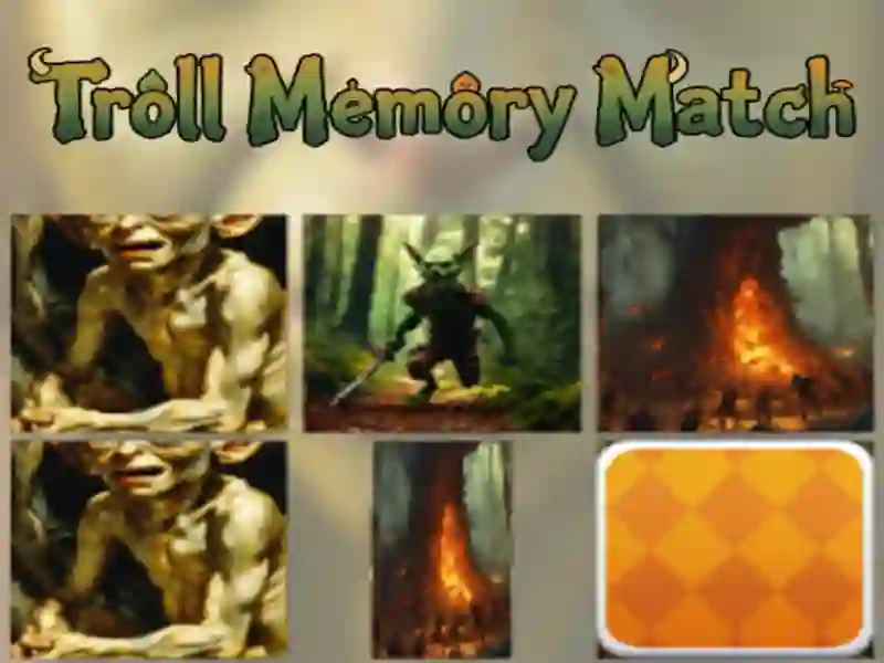 Spel Troll Memory Match aanlyn