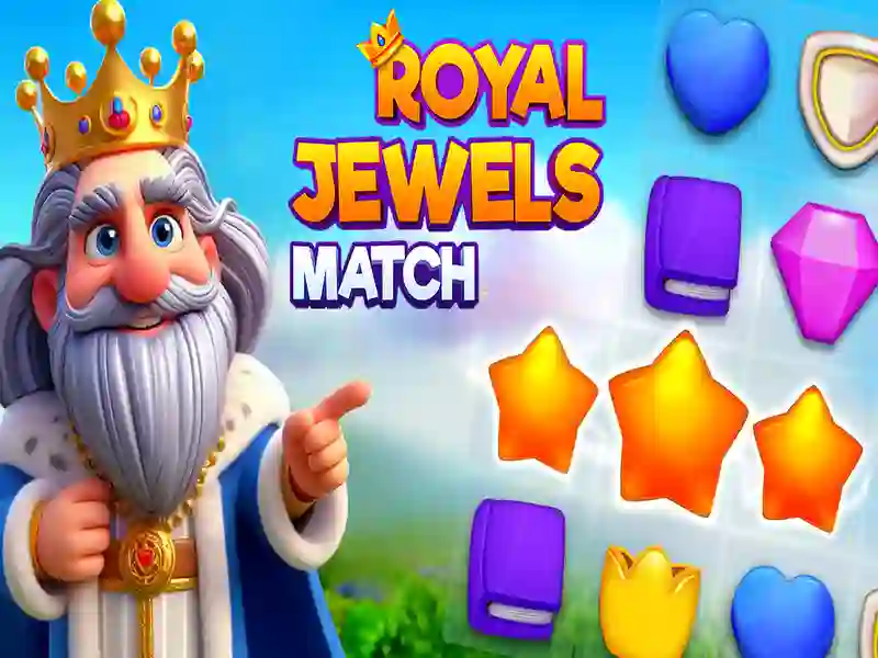 Spel Royal Jewels Match aanlyn