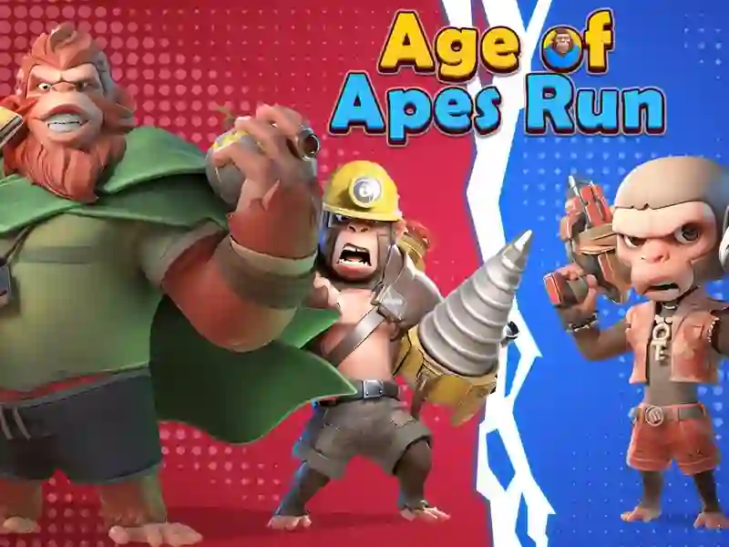Spel Ouderdom van ape loop aanlyn