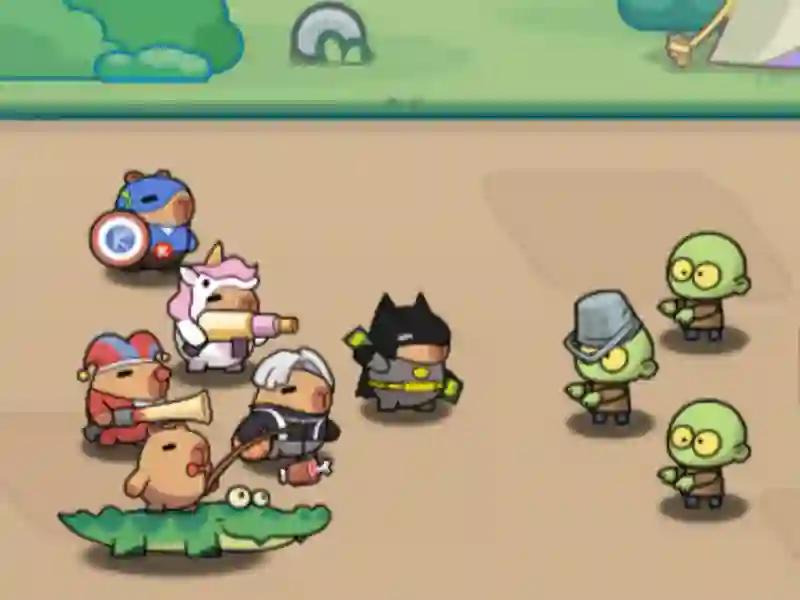 Spel Capybara Go! aanlyn