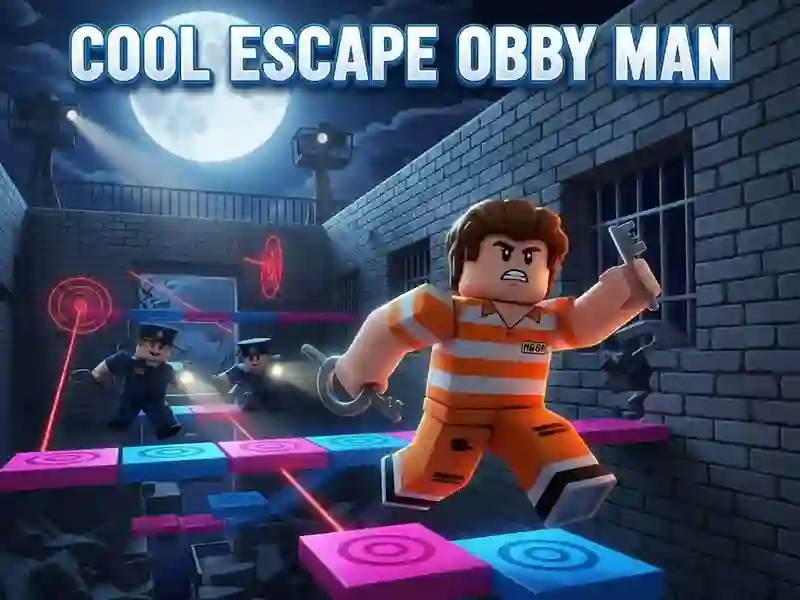 Spel Cool Escape Obby Man aanlyn