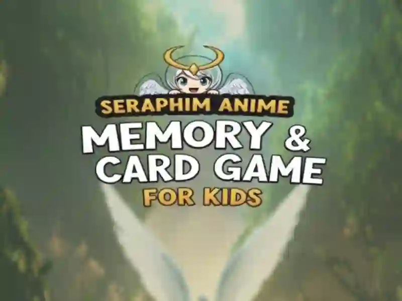 Spel Seraphim Anime geheue en kaartspel vir kinders aanlyn