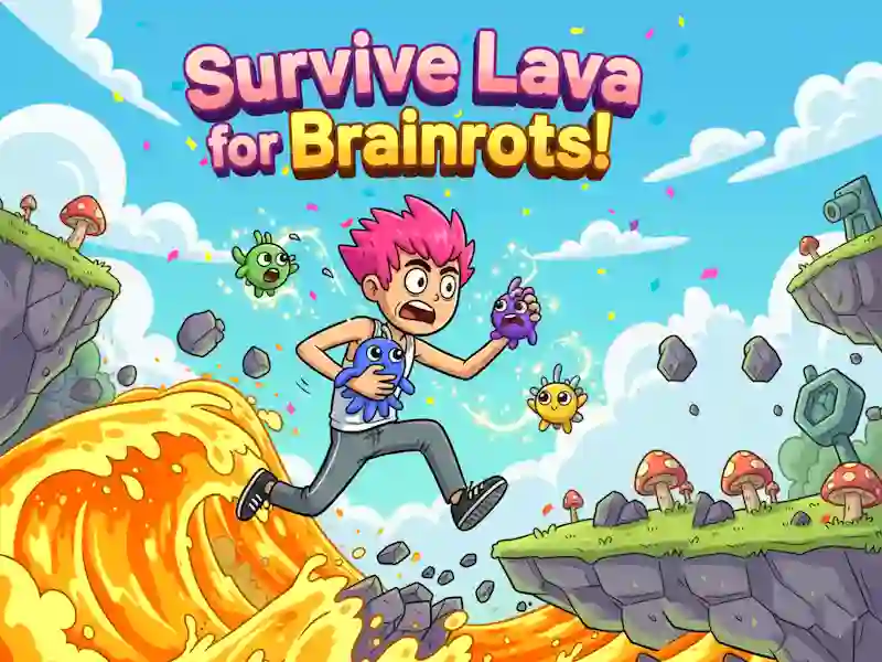 Spel Oorleef Lava vir breinrotte! aanlyn