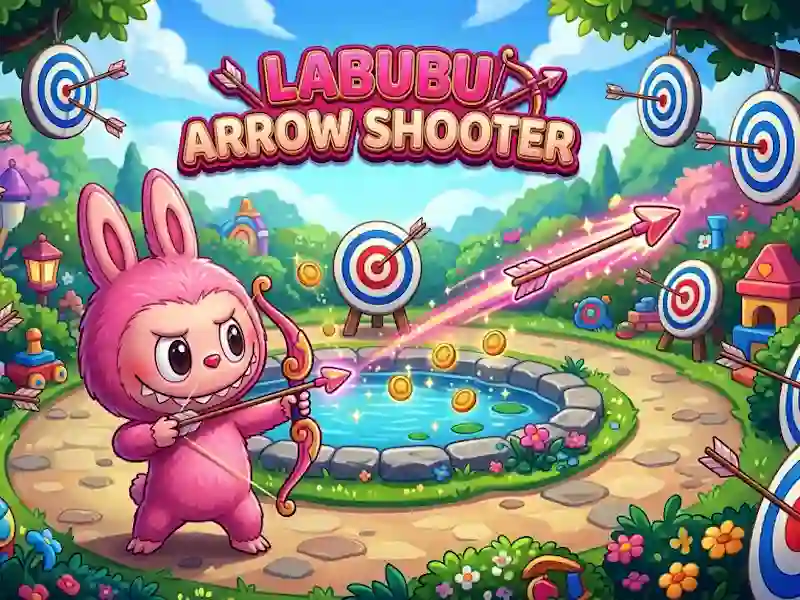 Spel Labubu Arrow Shooter aanlyn