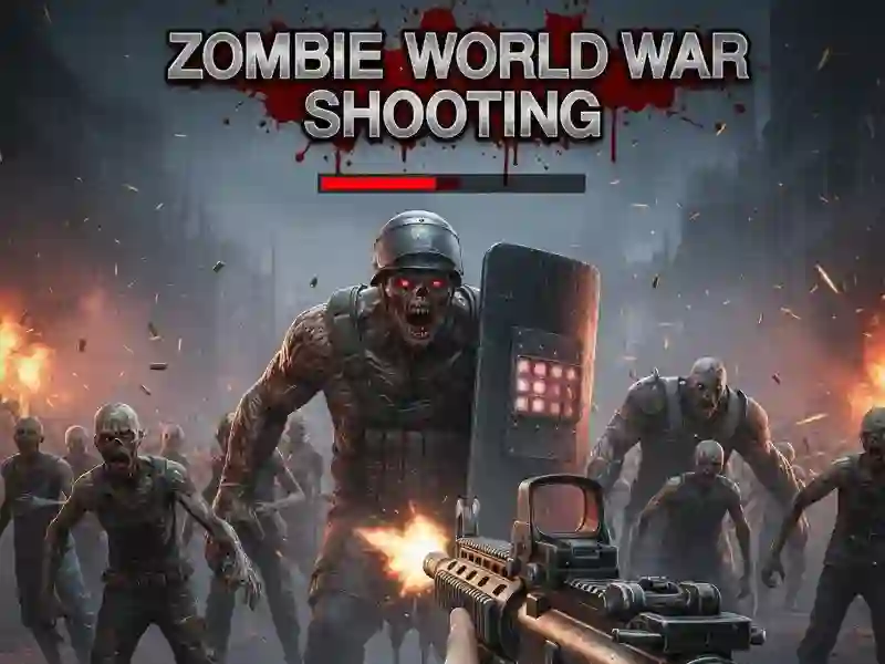 Spel Zombie Wêreldoorlog Skiet aanlyn Spel Zombie Wêreldoorlog Skiet aanlyn