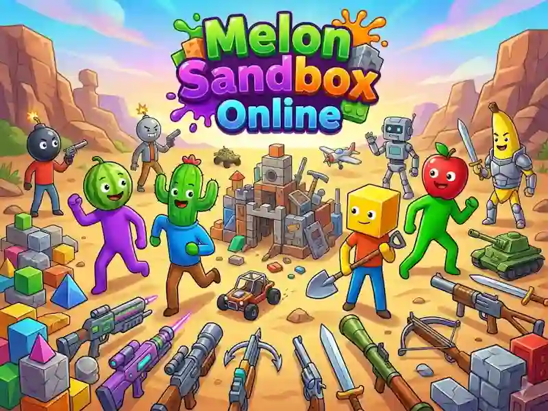 Spel Melon Sandbox Online aanlyn