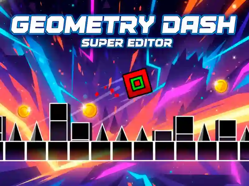 Spel Geometrie Dash: Superredakteur aanlyn