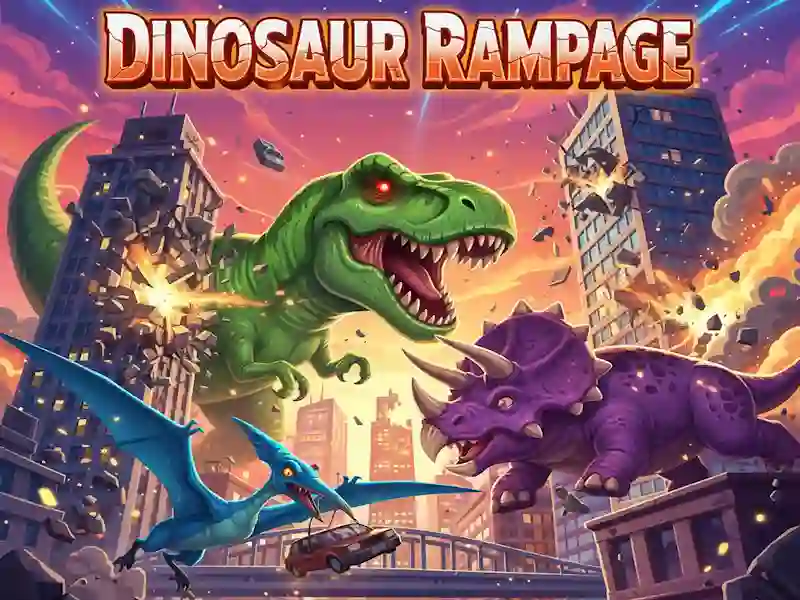 Spel Dinosourus Rampage aanlyn