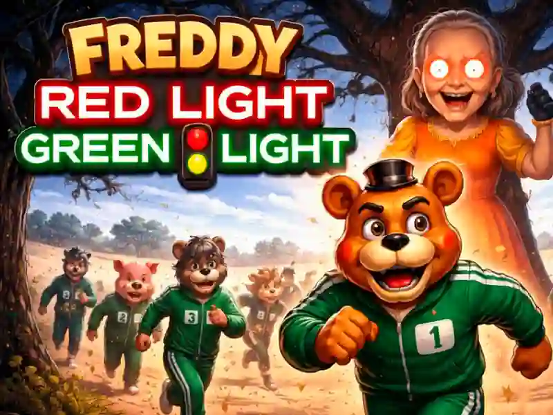 Spel Freddy Rooi Lig Groen Lig aanlyn