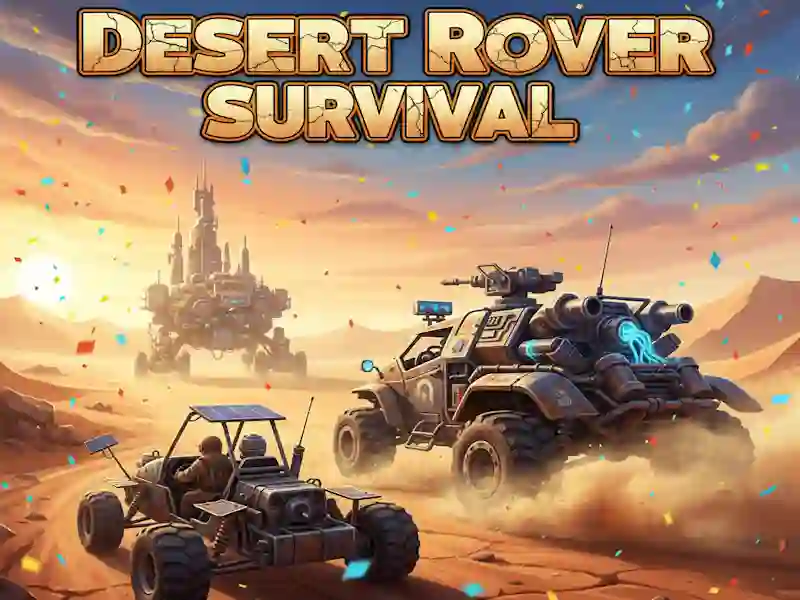 Spel Desert Rover Survival aanlyn