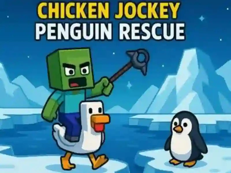 Spel Chicken Jockey: Penguin Rescue aanlyn Spel Chicken Jockey: Penguin Rescue aanlyn