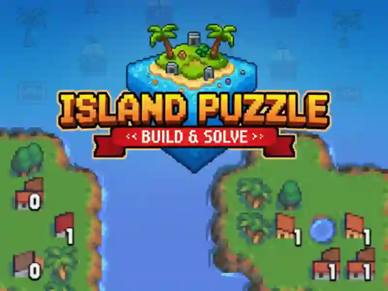 Spel Eilandraaisel: Bou en Los op aanlyn Spel Eilandraaisel: Bou en Los op aanlyn