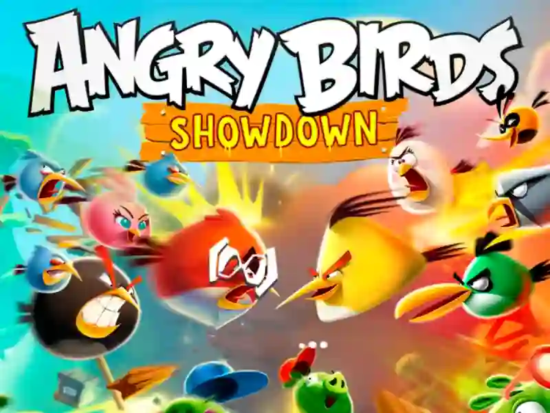 Spel Angry Birds Showdown aanlyn