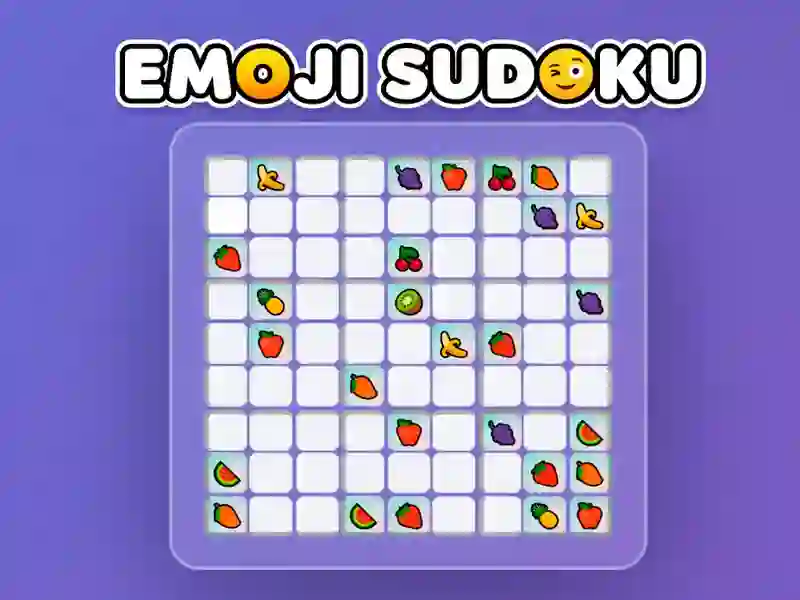 Spel Emoji Sudoku aanlyn