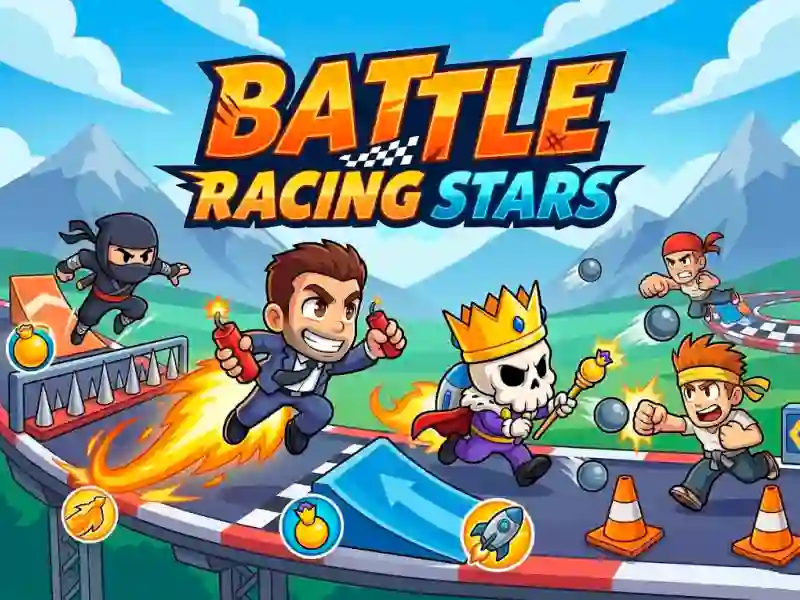 Spel Battle Racing Stars aanlyn