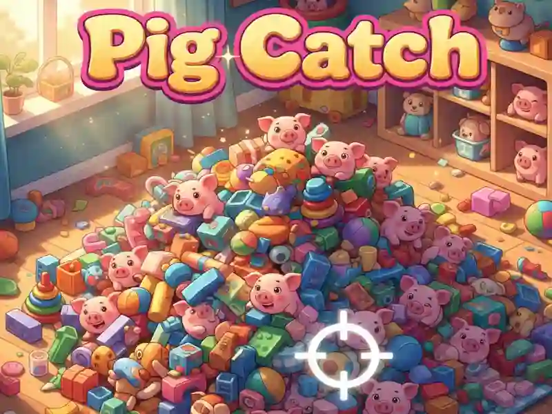 Spel Pig Catch aanlyn