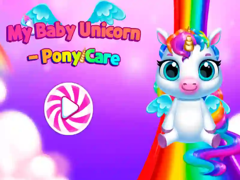 Spel My Baby Unicorn- Pony Care 2 aanlyn
